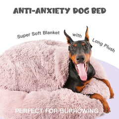Himax couverture attachée pour nid-donuts-chien, utilisation polyvalente.