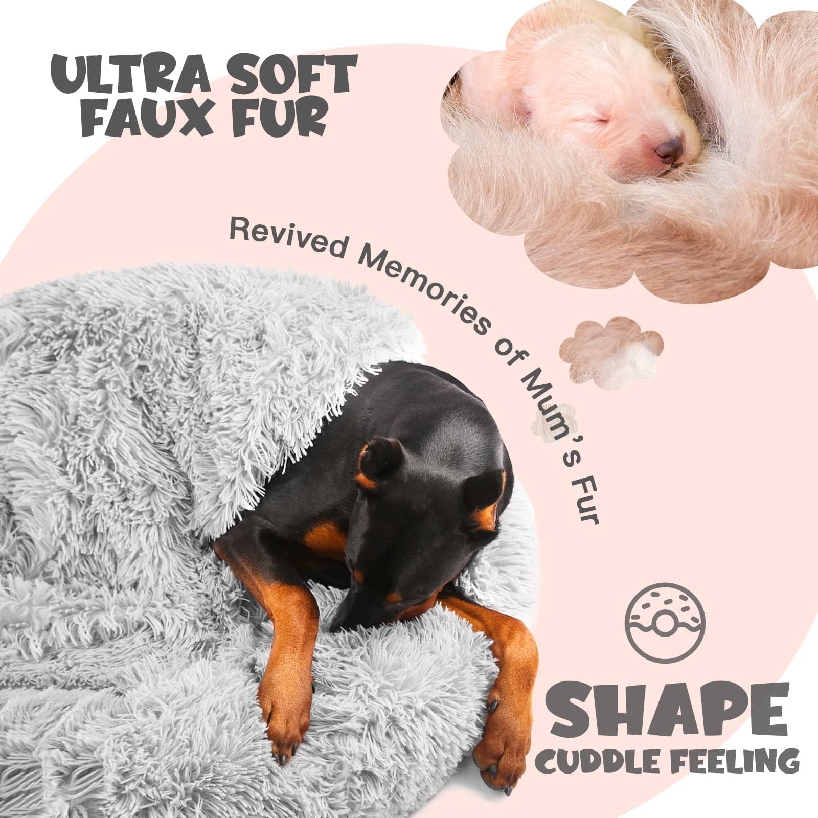 Himax espace privé et douillet pour le repos du chien.