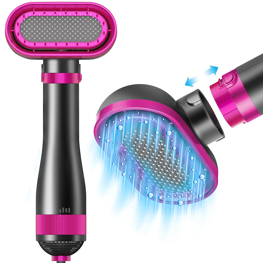 HimyBB seche-cheveux 2-en-1 chien-chat-brosse pour un séchage doux et efficace
