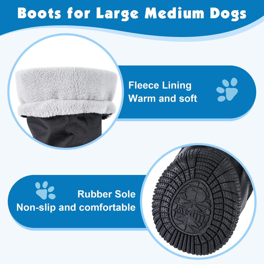 Hipaw bottes bandes réfléchissantes nocturnes — sécurité et visibilité accrue.