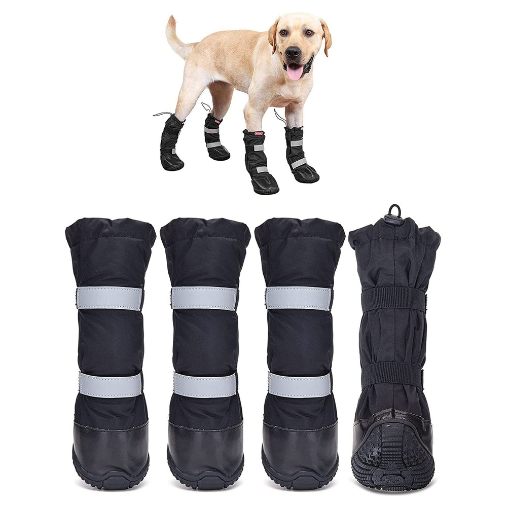 Hipaw bottes imperméables pour chien protégeant les pattes contre neige et sel