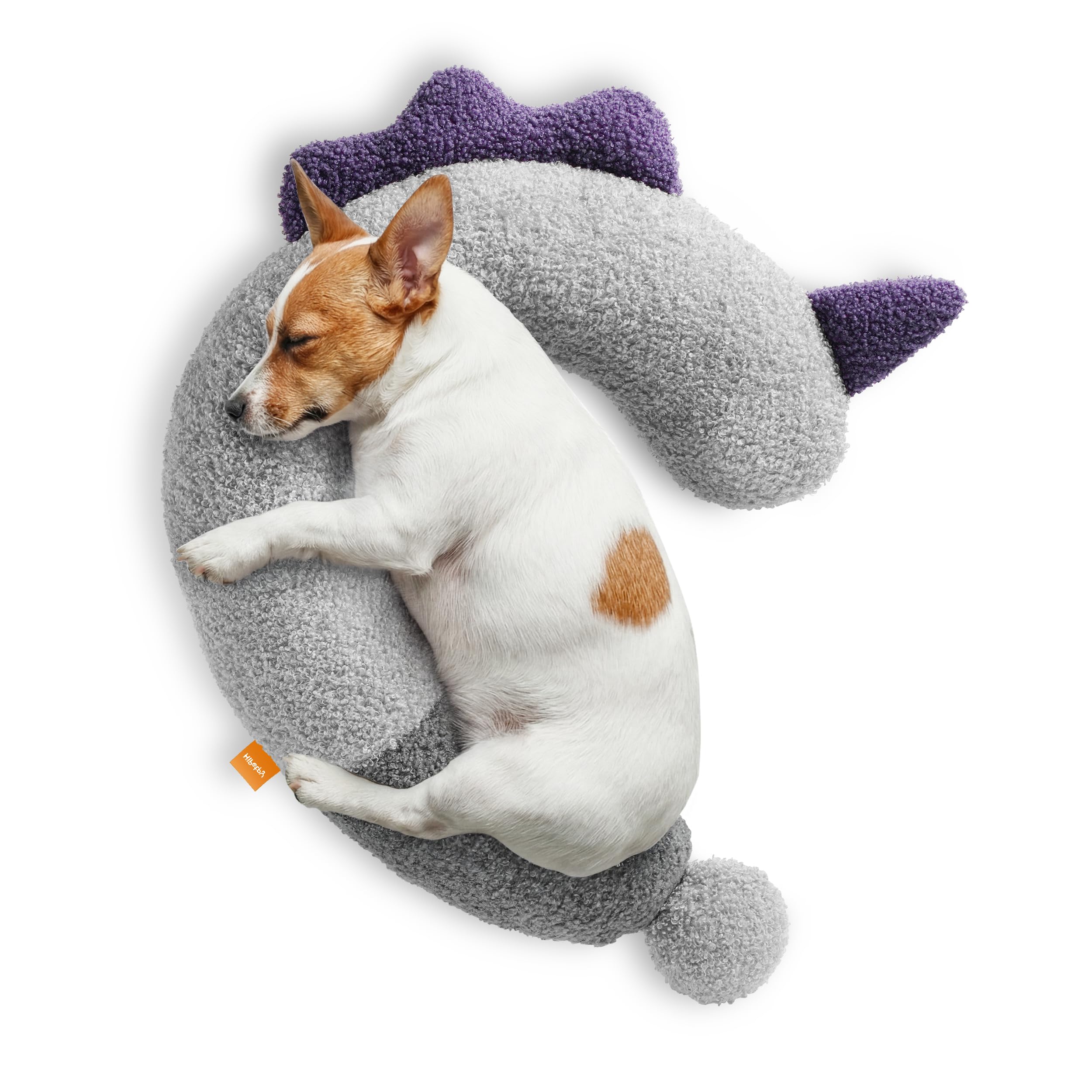 HiPetpy Oreiller apaisant pour chiens et chats, favorise un repos calme.