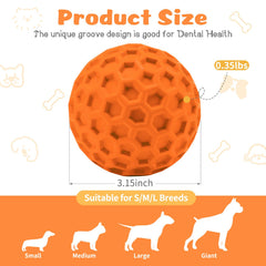 HIPPIH balle interactive pour chien, encourage le fetch et l'exercice