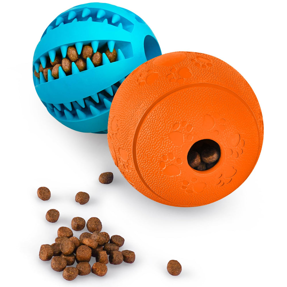 HIPPIH balle puzzle bleu – jouet durable pour dents et stimulation mentale.