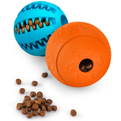 HIPPIH balle puzzle bleu – jouet durable pour dents et stimulation mentale.