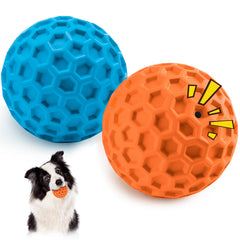 HIPPIH balle siffante indestructible pour chien, stimule le jeu et la dentition