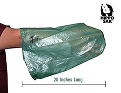 Hippo Sak sac-crottes extra-longue et large pour grands chiens.