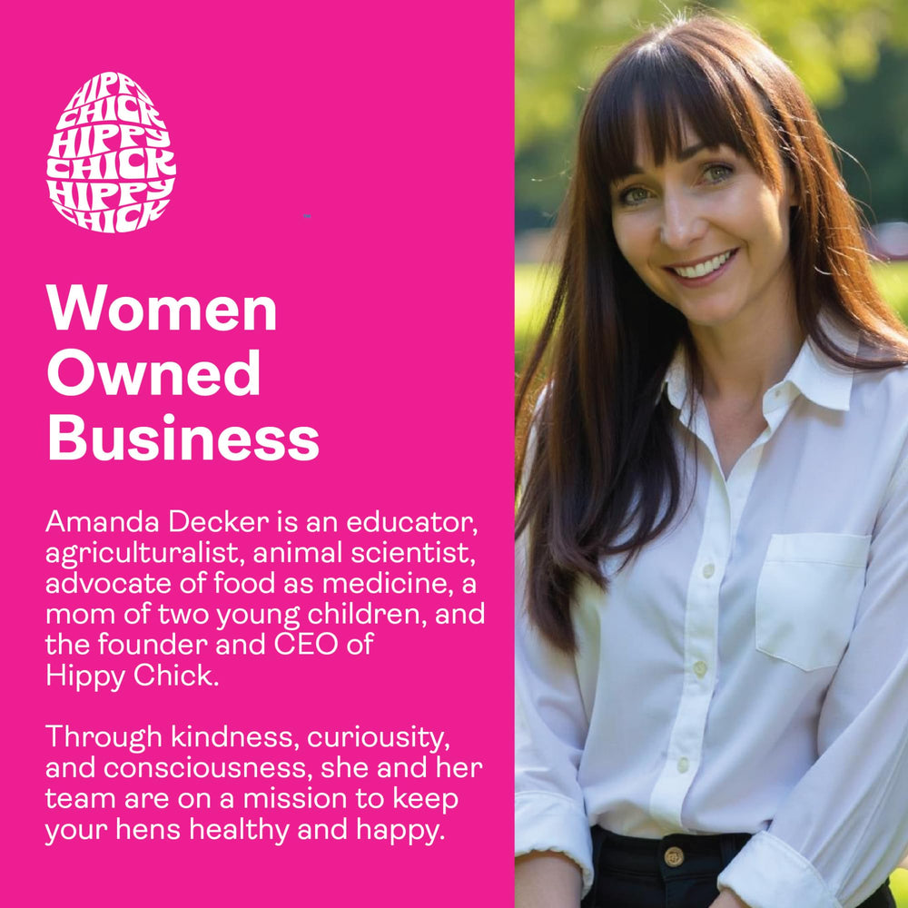 Hippy Chick Immuni-Guard – dosage quotidien simple pour la routine poulaire.