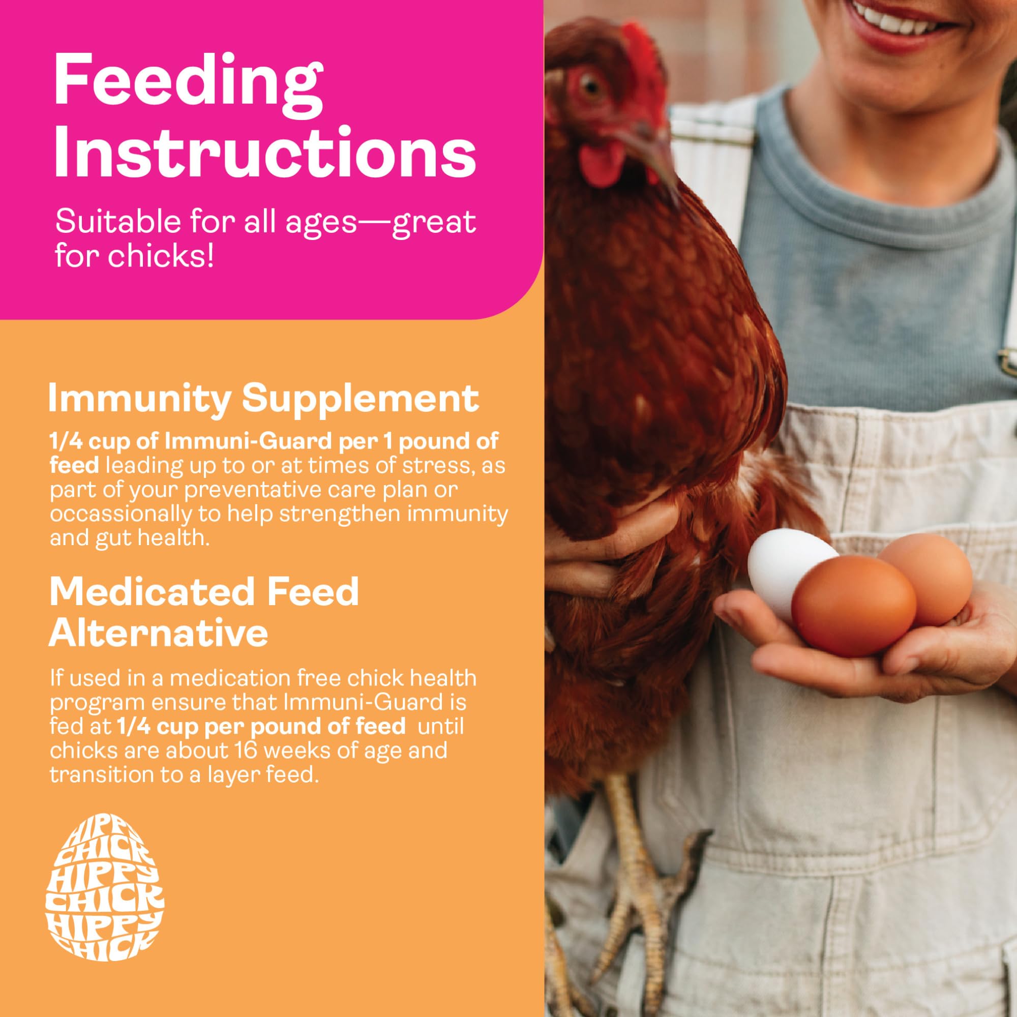 Hippy Chick Immuni-Guard – vitamines essentielles pour énergie et production.