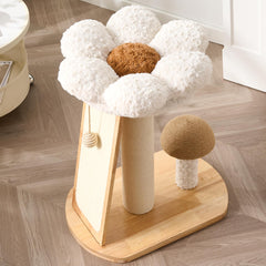 HITTITE Tapis grattoir naturel en sisal, repond au besoin de griffade et d'exercice.