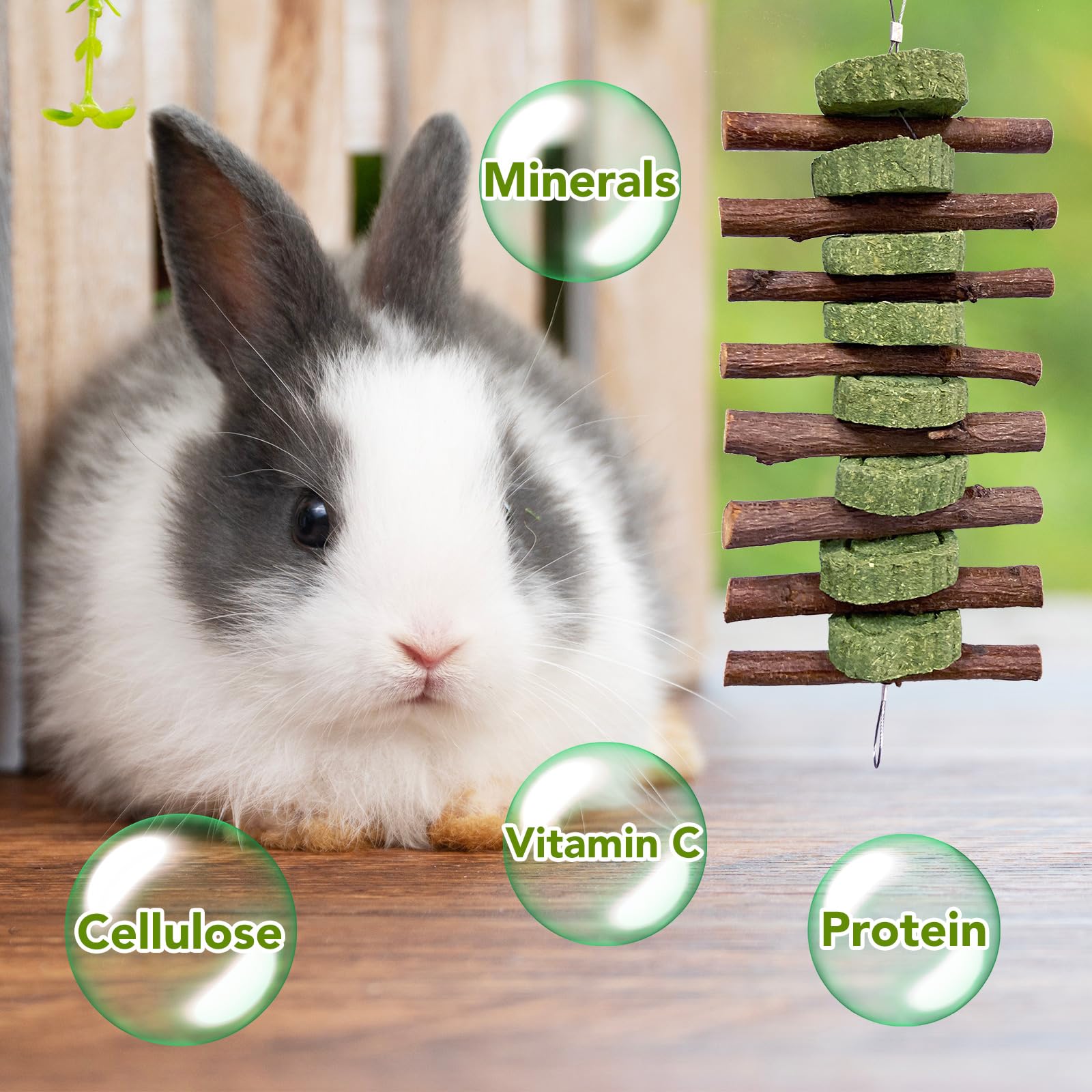 Hiwzitar jouets-lapin-utilisation-quotidienne facile à intégrer au quotidien.