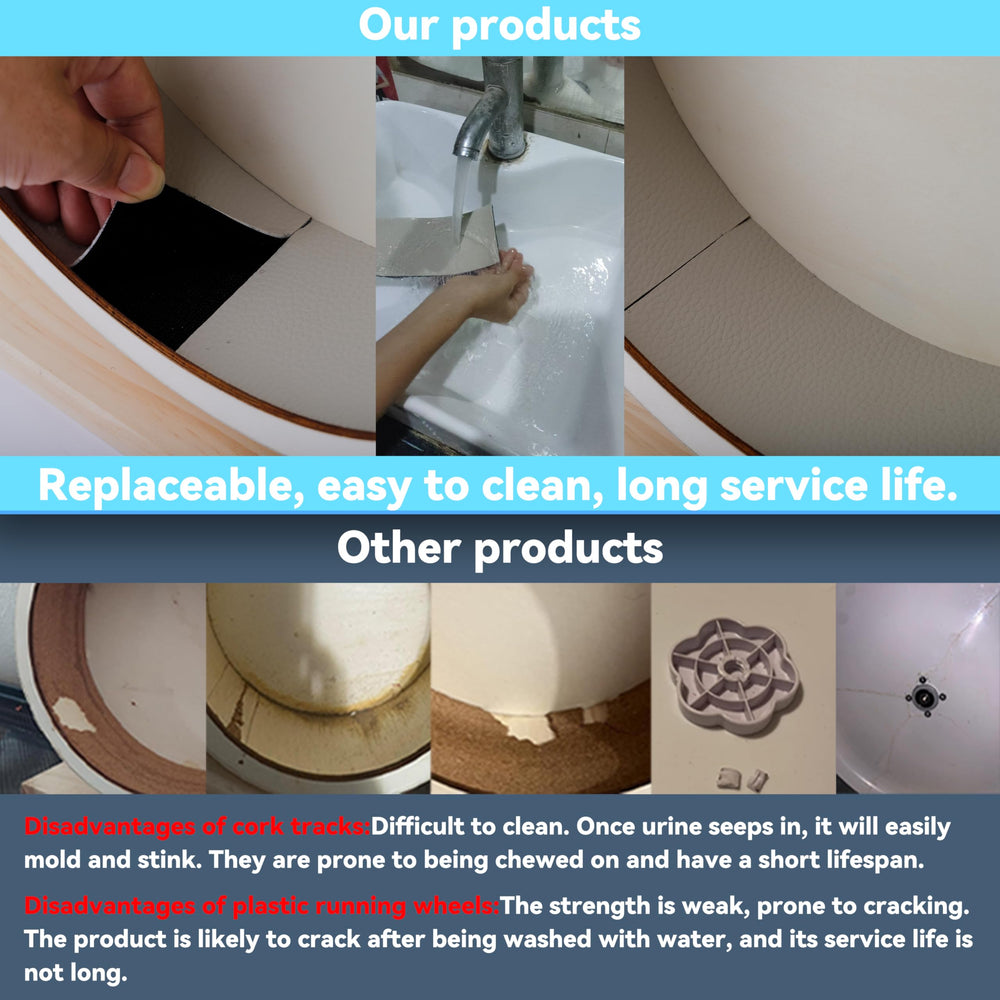 Bois naturel HJLSWXKQ, surface résistante au mâchage et plus sûr.