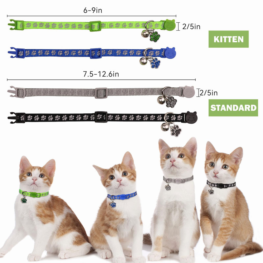 HLJ collier chat pendentif patte: detail mignon et identification pratique