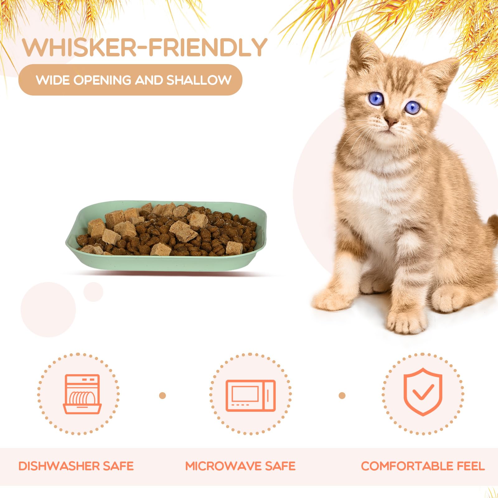 HMDZMR bol chat nourriture ou eau, polyvalent pour petites scènes