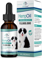 Huile HMone pour chiens et chats, compte-gouttes pratique pour dosage facile
