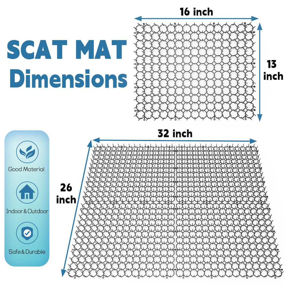 Kit Hmyomina de 10 tapis pointes, couverture flexible pour espace extérieur.
