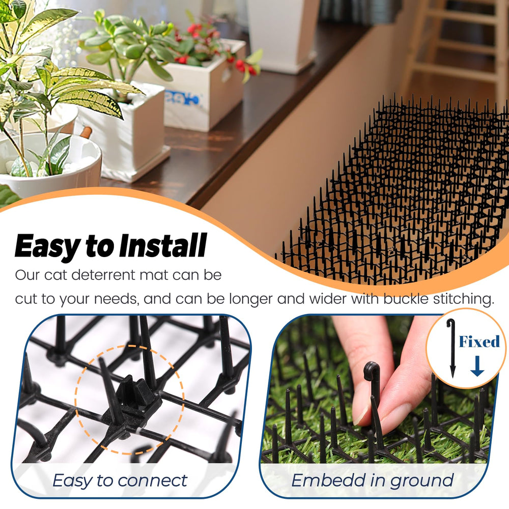 Tapis intérieur Hmyomina sur plan de travail, surfaces protégées.