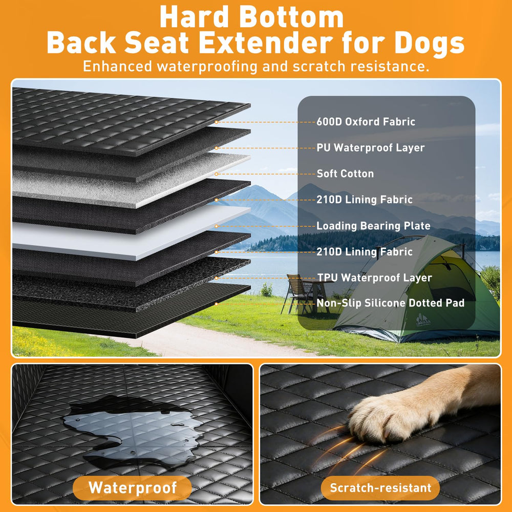 HOB4U hamac chien avec maillage, meilleure circulation et réduction du stress.