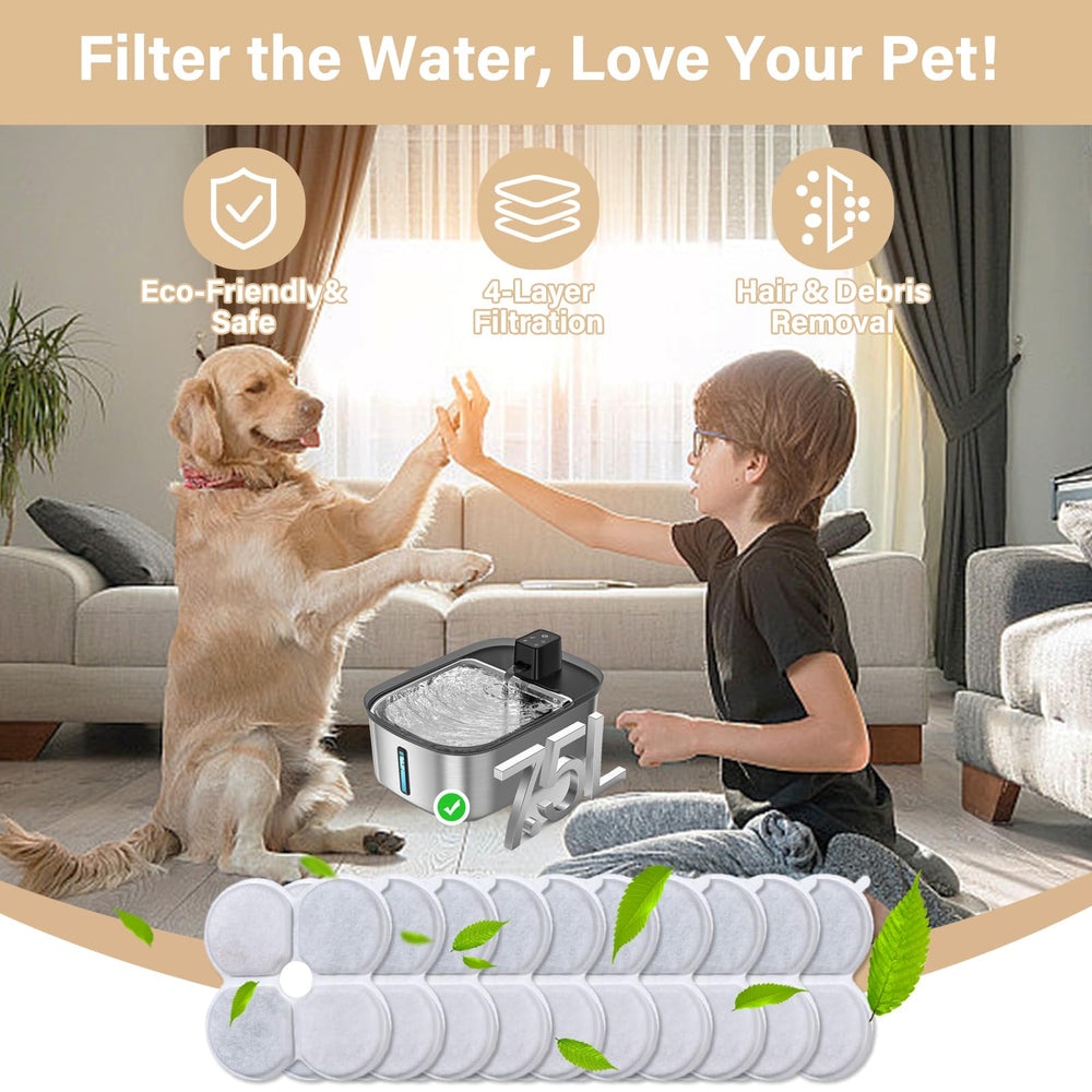 HOETEK éponge-filtration Chumajor améliorant le flux et la propreté.