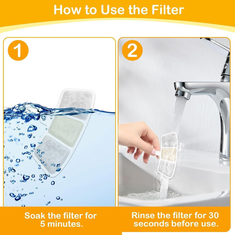 HOETEK filtration 5 couches, capture débris et prolonge la durée de la fontaine.