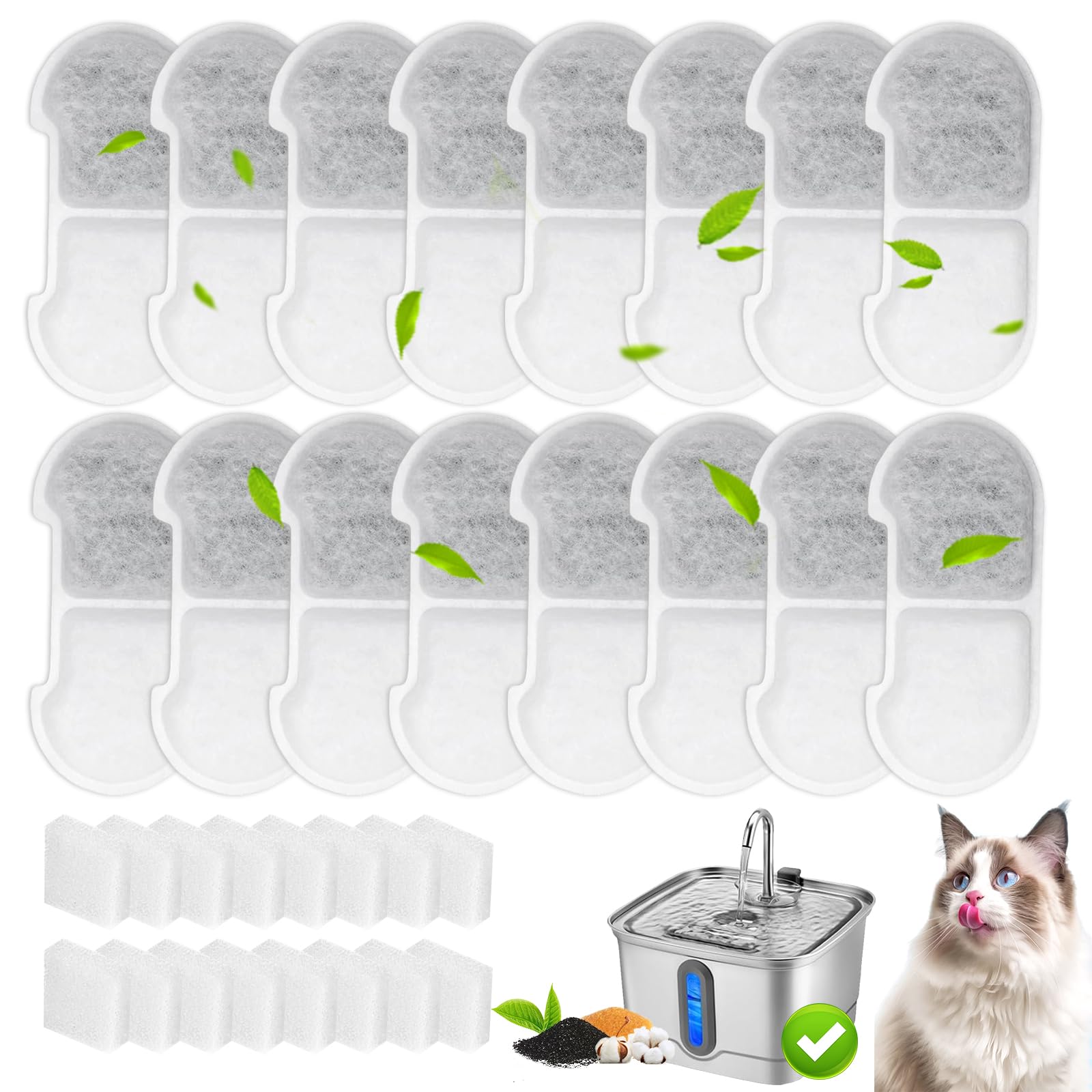 HOETEK filtres de remplacement SEIRMEP 101oz - lot complet pour hydratation propre