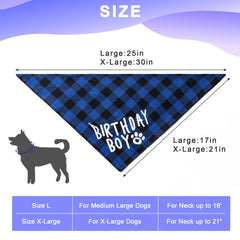 Hoewina chapeau anniversaire chien 0-8, fixation elastique et securite