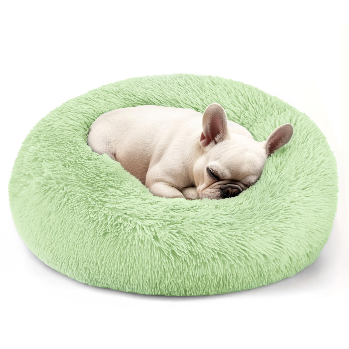 Hoewina lit-beignet chien-chat repos securisant et confortable.
