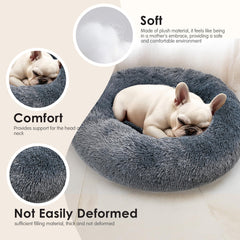 Lit-donut Hoewina lavable, nettoyage facile et pratique.