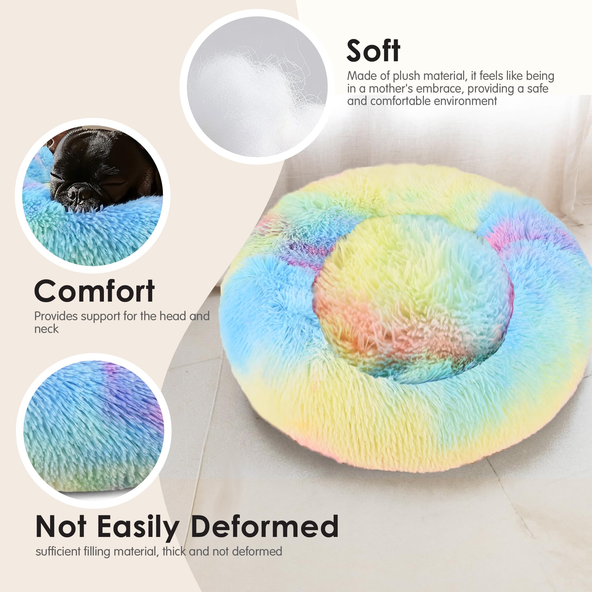 Rembourrage PP coton Hoewina offre un coussin moelleux durable.