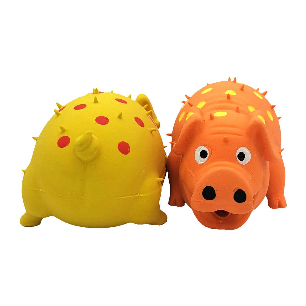 Hoiasem cochon latex – jouet chien grand, amusement durable et facile à nettoyer.