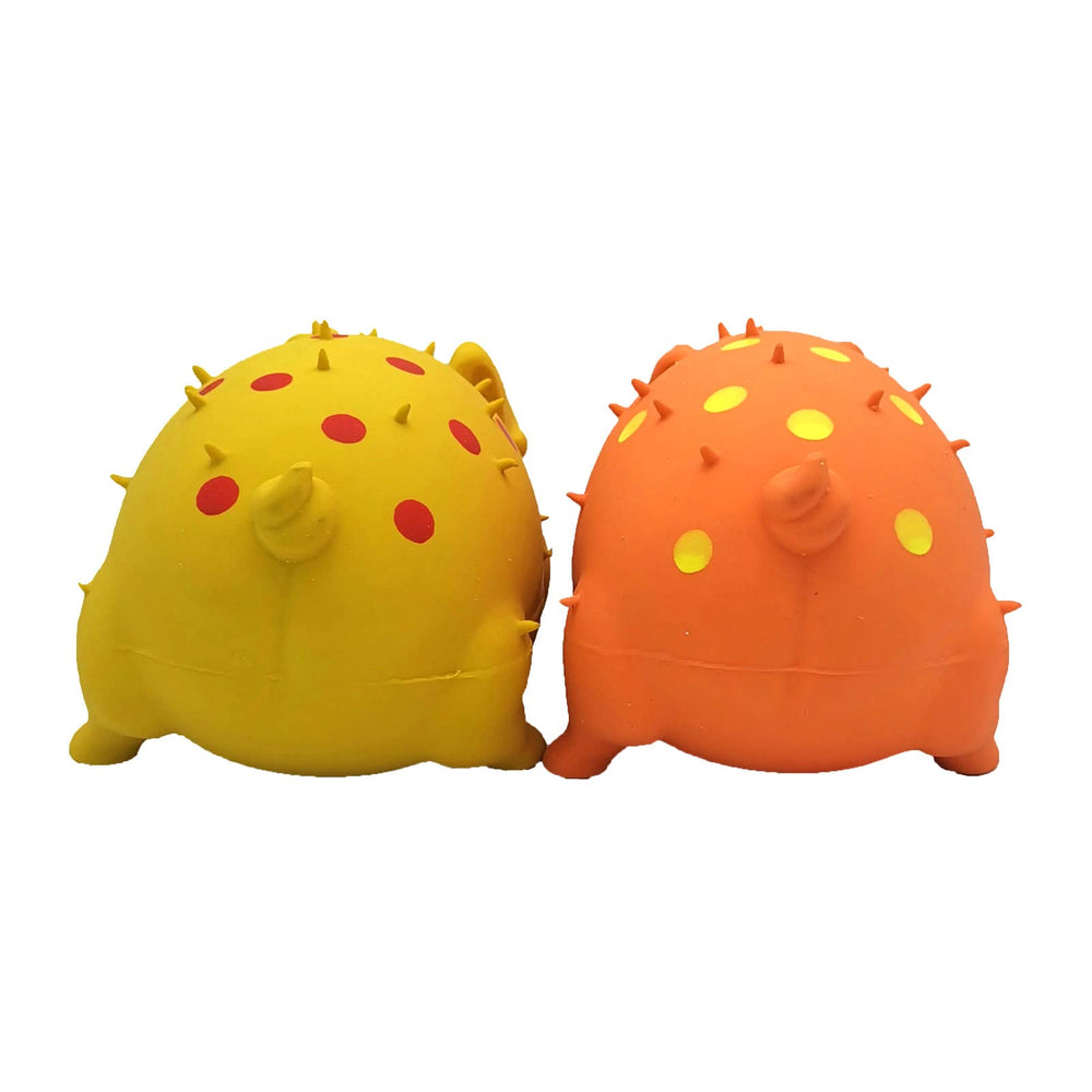 Hoiasem cochon latex – jouet chien moyen, stimulation ludique répétée.