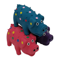 Hoiasem jouet sifflet latex mini forme goblet cochon stimule la curiosité des chiens Mimi