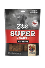 Hoiyen Zoë Super Bars Boeuf, emballage pratique pour récompenser lors des séances.