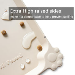 Hoki Found tapis en silicone étanche, facile à nettoyer et protège le sol.