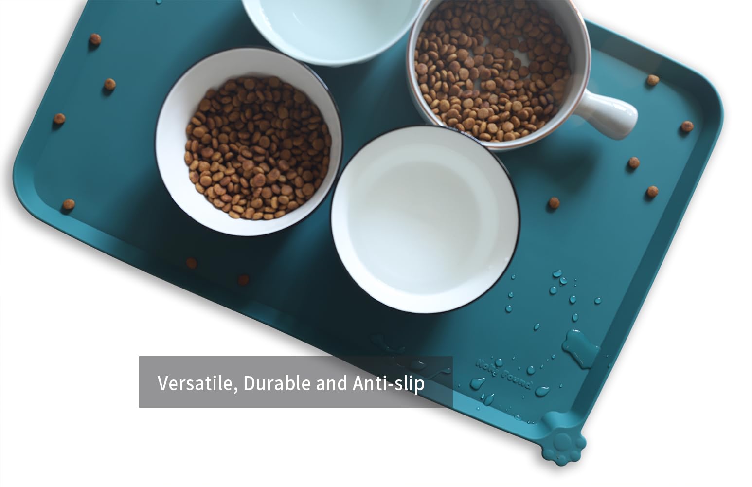 Tapis silicone durable et portable parfait pour déplacements.