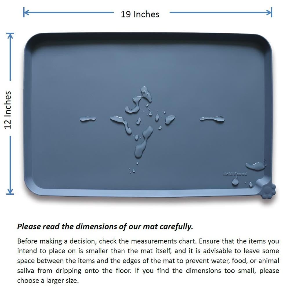 Rebord externe surélevé pour contenir miettes et liquides.