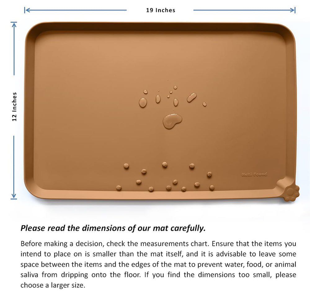Hoki Found tapis couleur caramel dore ajoute une touche élégante au coin repas