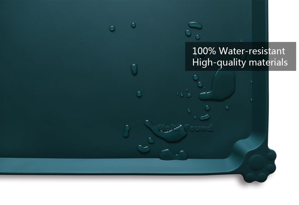 Hoki Found Tapis-aliments-silicone-antiderapant, reste en place pendant les repas.