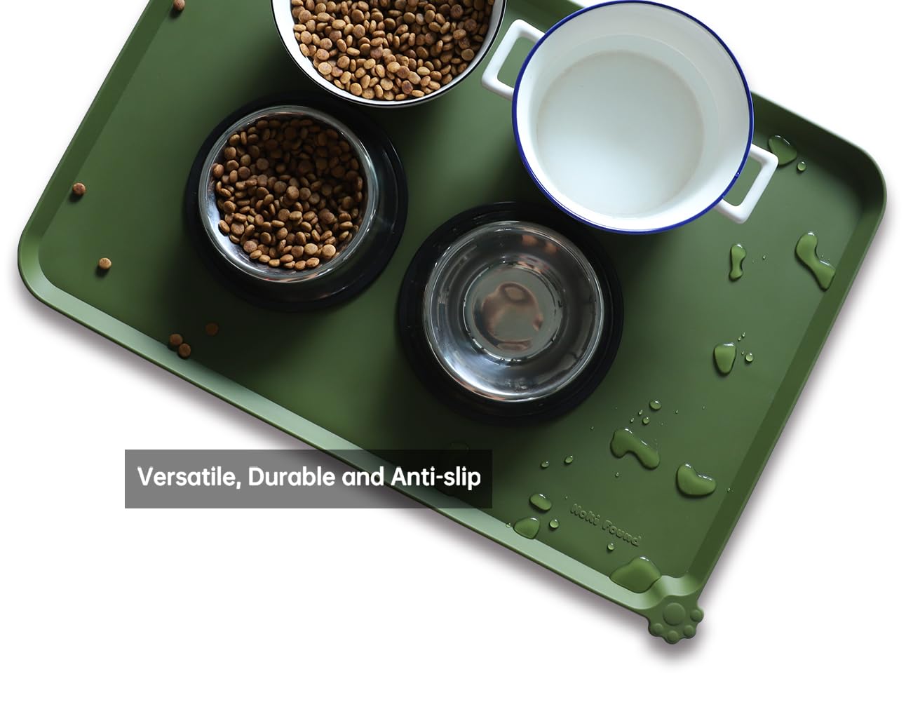 Tapis silicone portable pour voyage Hoki Found, facile à emporter