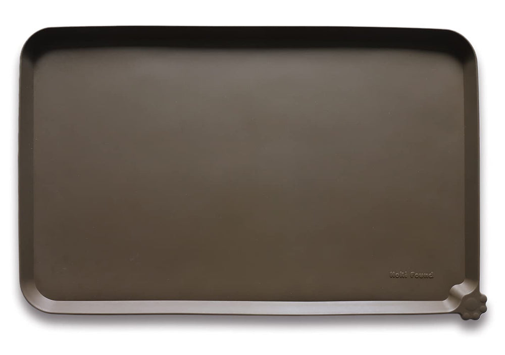 Tapis en silicone Hoki Found antidérapant pour repas chien et chat.