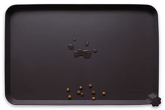 Hoki Found tapis silicone anti-dérapant, protège les sols pendant les repas des chiens et chats.