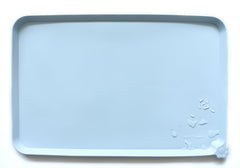 Tapis silicone anti-dérapant Hoki Found Frost, idéal pour éviter les déversements.