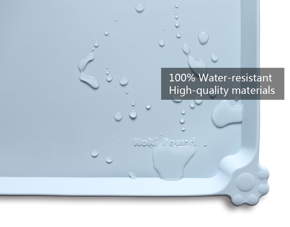 Tapis Hoki Found Frost avec bord relevé, protège le sol des éclaboussures.