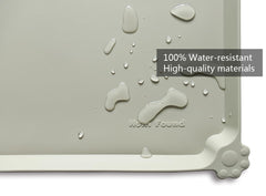 Tapis silicone résistant et imperméable Hoki Found protège vos sols.