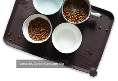 Hoki Found utilisation-repas – tapis durable et antidérapant pour chiens et chats.