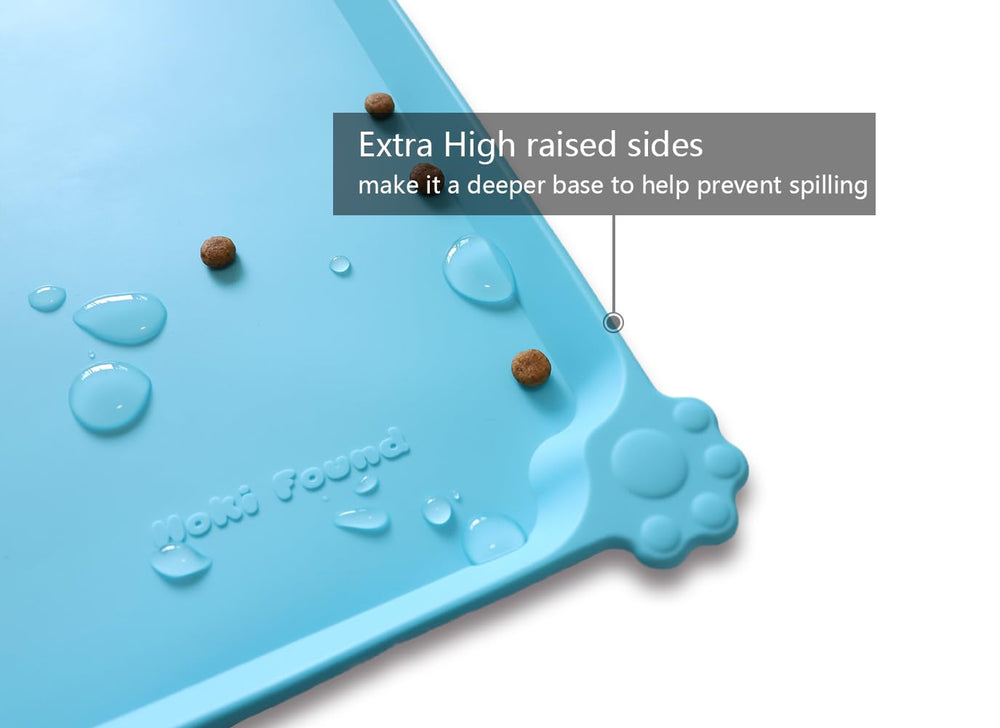 Tapis antidérapant pour animaux Hoki Found, idéal pour éviter les éclaboussures.