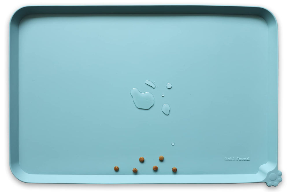 Hoki Found tapis silicone anti-dérapant protège le sol des miettes et éclaboussures.