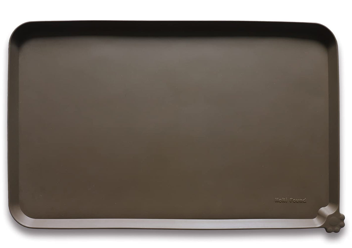 Tapis silicone Hoki Found pour alimentation animale, protege le sol des deversements.