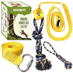 HOKINETY jouet bungee suspendu pour chien, excellent pour l’exercice en plein air.