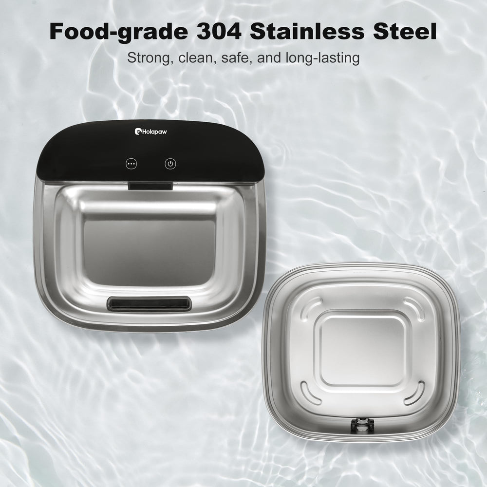 HOLAPAW fontaine-pieces-non-plastiques lave-vaisselle facilite le nettoyage.